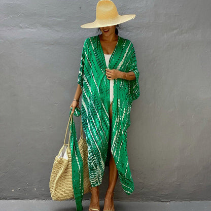 Women's Lightweight Beach Kimono Dress Cover-Up