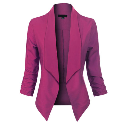 Classic Oversized Women's Long Blazer Jacket