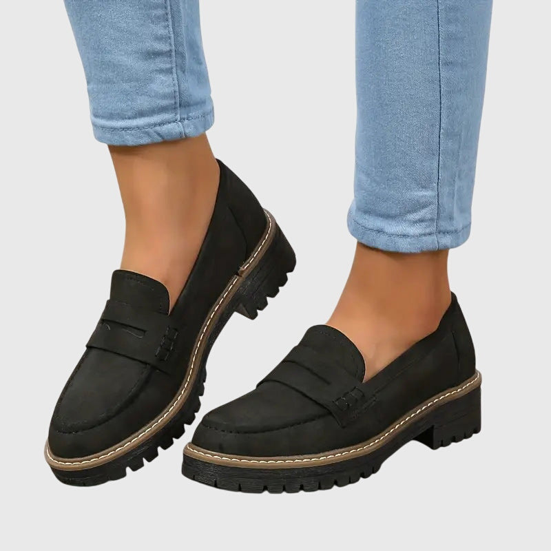 Classic Suede Slip On Shoes - Olytrend