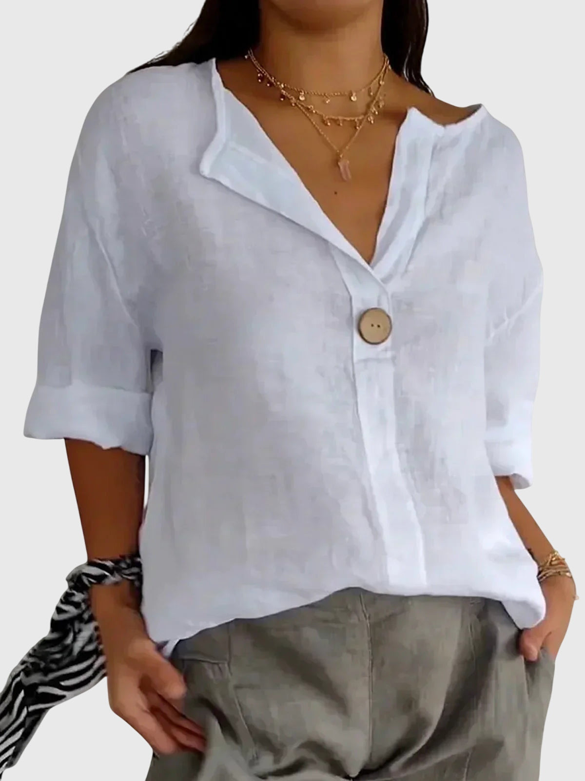 Elegant Casual Women Blouse
