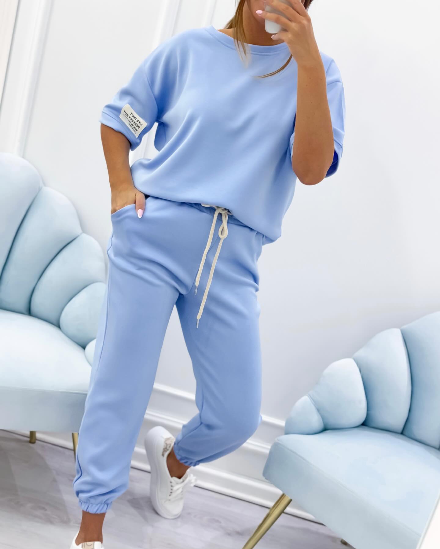 Cute Casual Short Sleeve Outfit