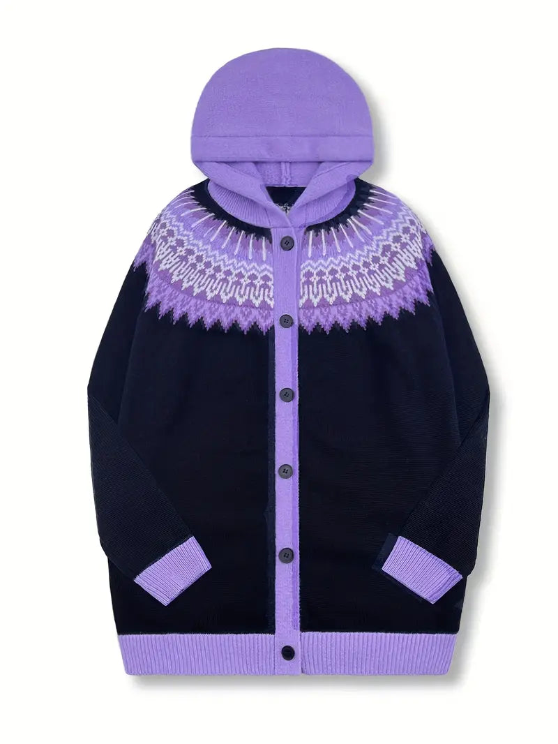 Relaxed Fit Hoodie Sweater