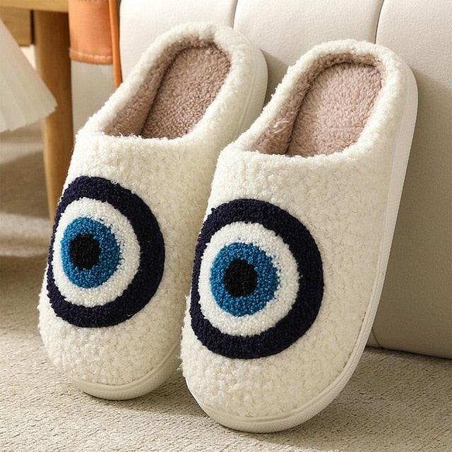 Cozy Women's Holiday Fuzzy Slippers