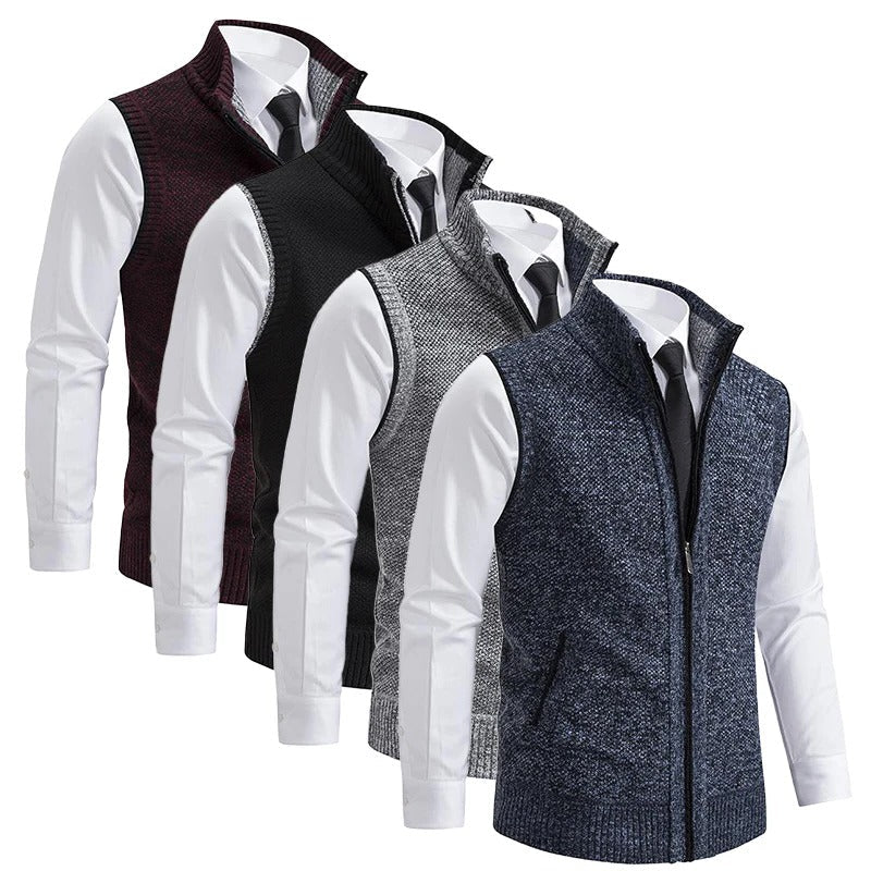 Warm Fleece Sleeveless Vest - Pexav
