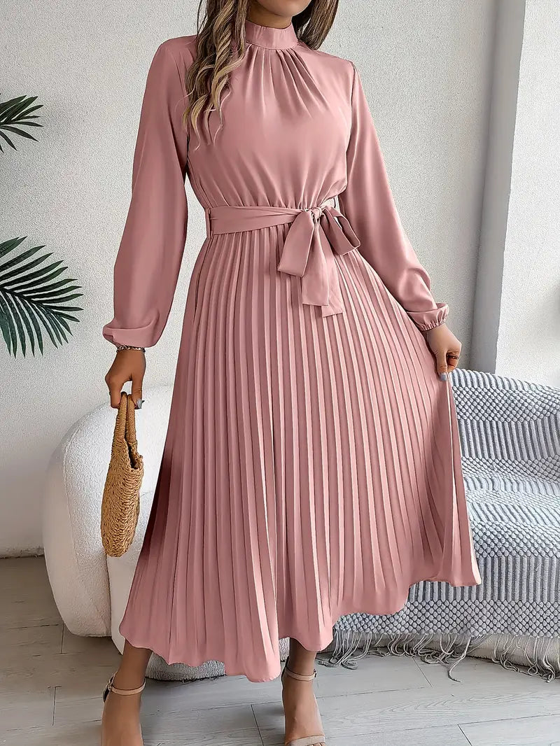 Flared Waist Midi Dress for Women
