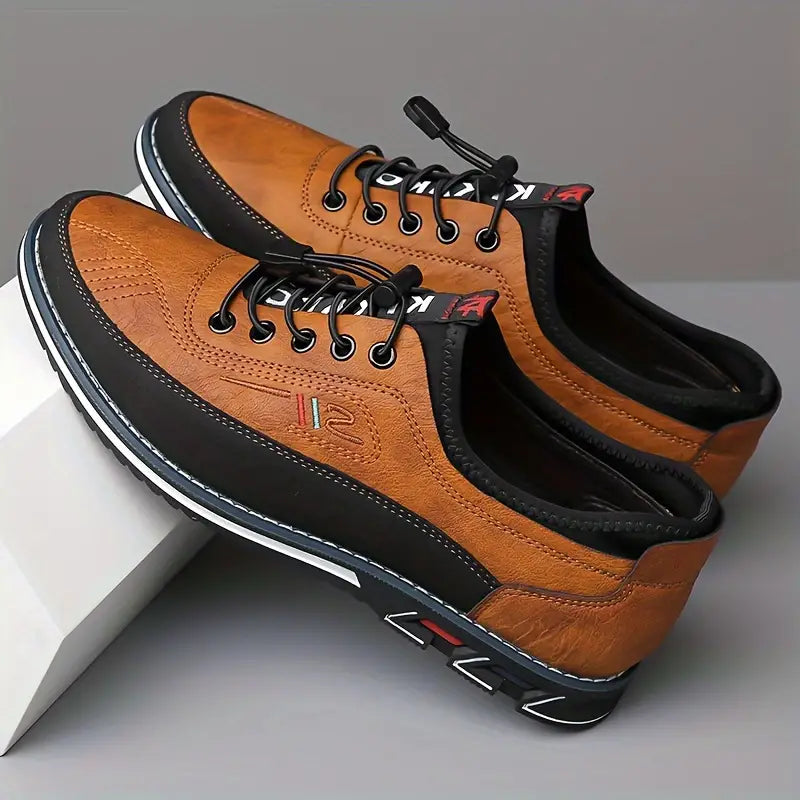 Image of Edison | Men's Lace-Up Casual Shoes