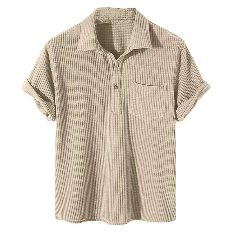 Casual Men's Summer Camp Shirt - Olytrend