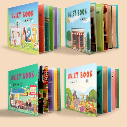 Educational Busy Book for Children – LearnJoy-Complete Set-Nora Luxe