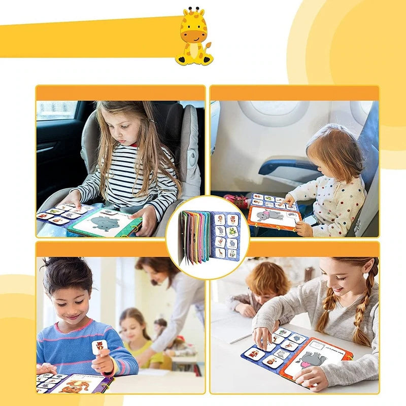 Educational Busy Book for Children – LearnJoy-Vehicles-Nora Luxe