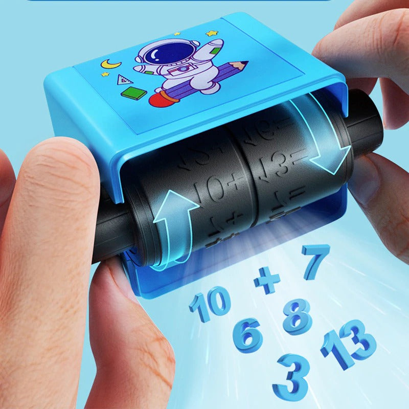 Educational Calculation Stamp for Children - SumStamp-Set of 4 (+ - x ÷)-Nora Luxe