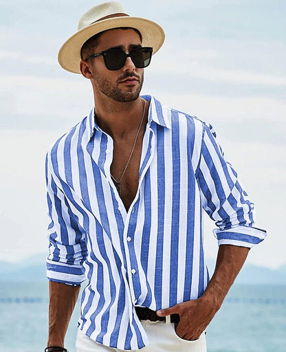 Comfortable Men's Long Sleeve Casual Shirt