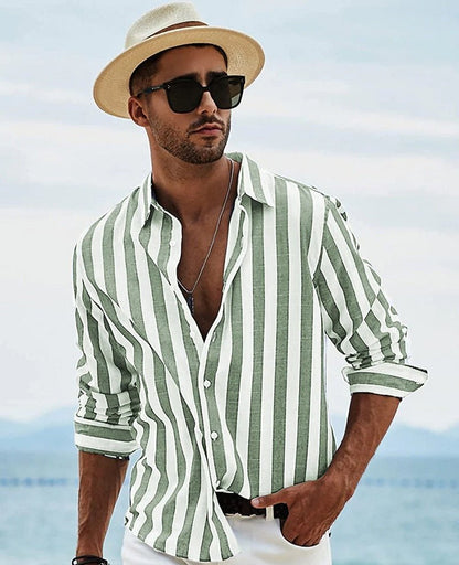 Comfortable Men's Long Sleeve Casual Shirt