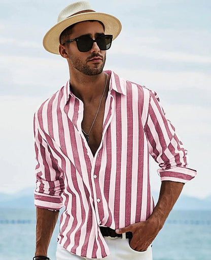 Comfortable Men's Long Sleeve Casual Shirt