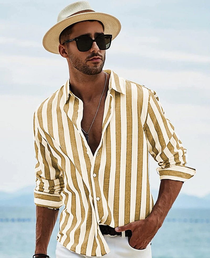 Comfortable Men's Long Sleeve Casual Shirt