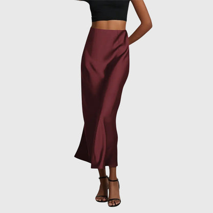 Women's Flowy Midi Skirt