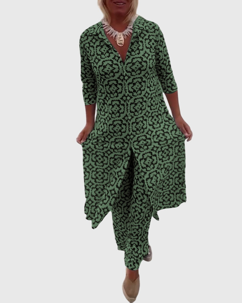 Classic Lace Women's 2 Piece Outfit