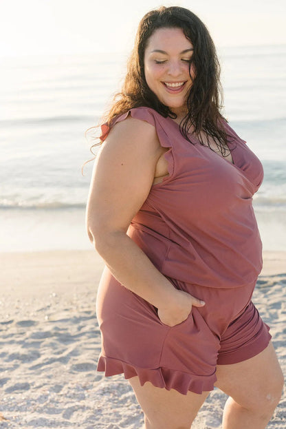 Women's Swimsuit with Built-in Bra - Comfortable & Chic