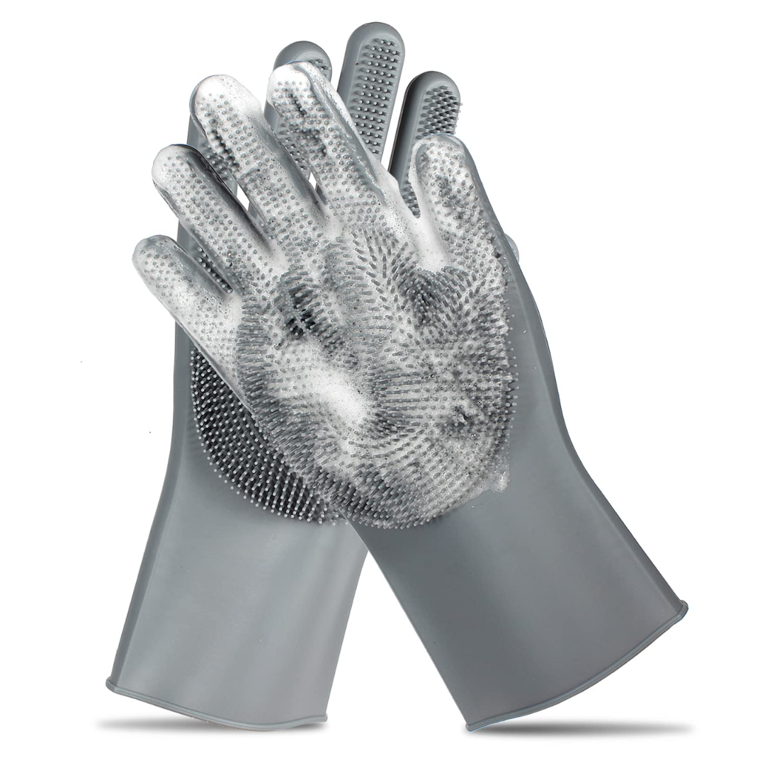 Easy Pet Grooming Glove - Gentle Fur Brush - Pexav