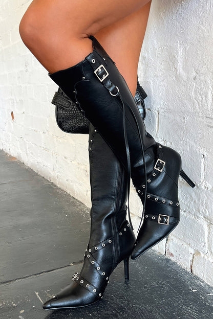 Ladies' Classic Tall Leather Boots