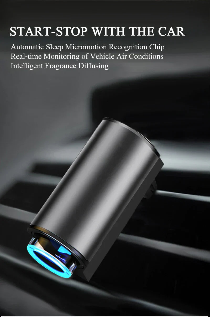ELECTRIC AROMA DIFFUSER - AIR FRESHENER FOR CAR - USB AIR HUMIDIFIER-With 1st Cologne-Nora Luxe