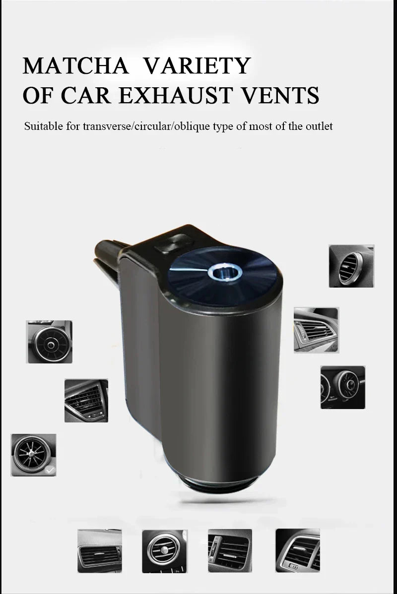 ELECTRIC AROMA DIFFUSER - AIR FRESHENER FOR CAR - USB AIR HUMIDIFIER-With 1st Cologne-Nora Luxe