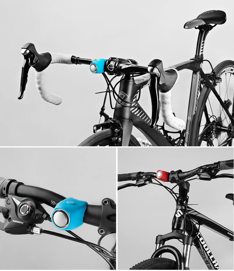 Electric Bike Horn - LoudHorn-Black-Nora Luxe