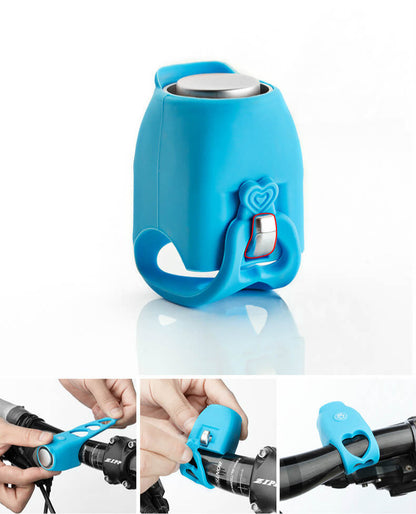 Electric Bike Horn - LoudHorn-Black-Nora Luxe