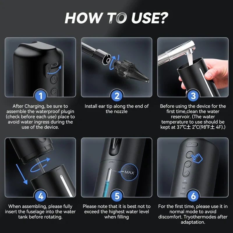 Electric Ear Water Cleaner - EarBuddy-Nora Luxe