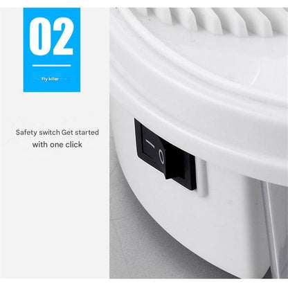 Electric Fly Catcher with Rotating System – BuzzTrap-The Livary