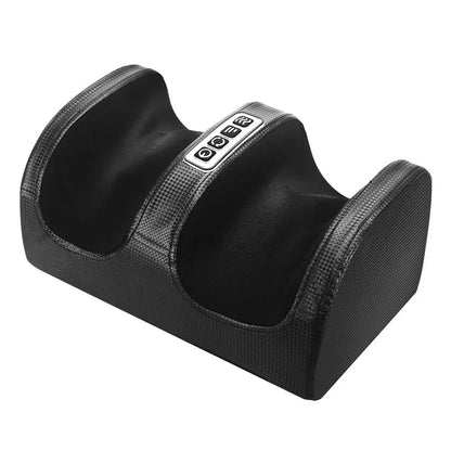 Electric Foot Massager with Heat and Shiatsu Therapy - RelaxFoot-Black-Nora Luxe