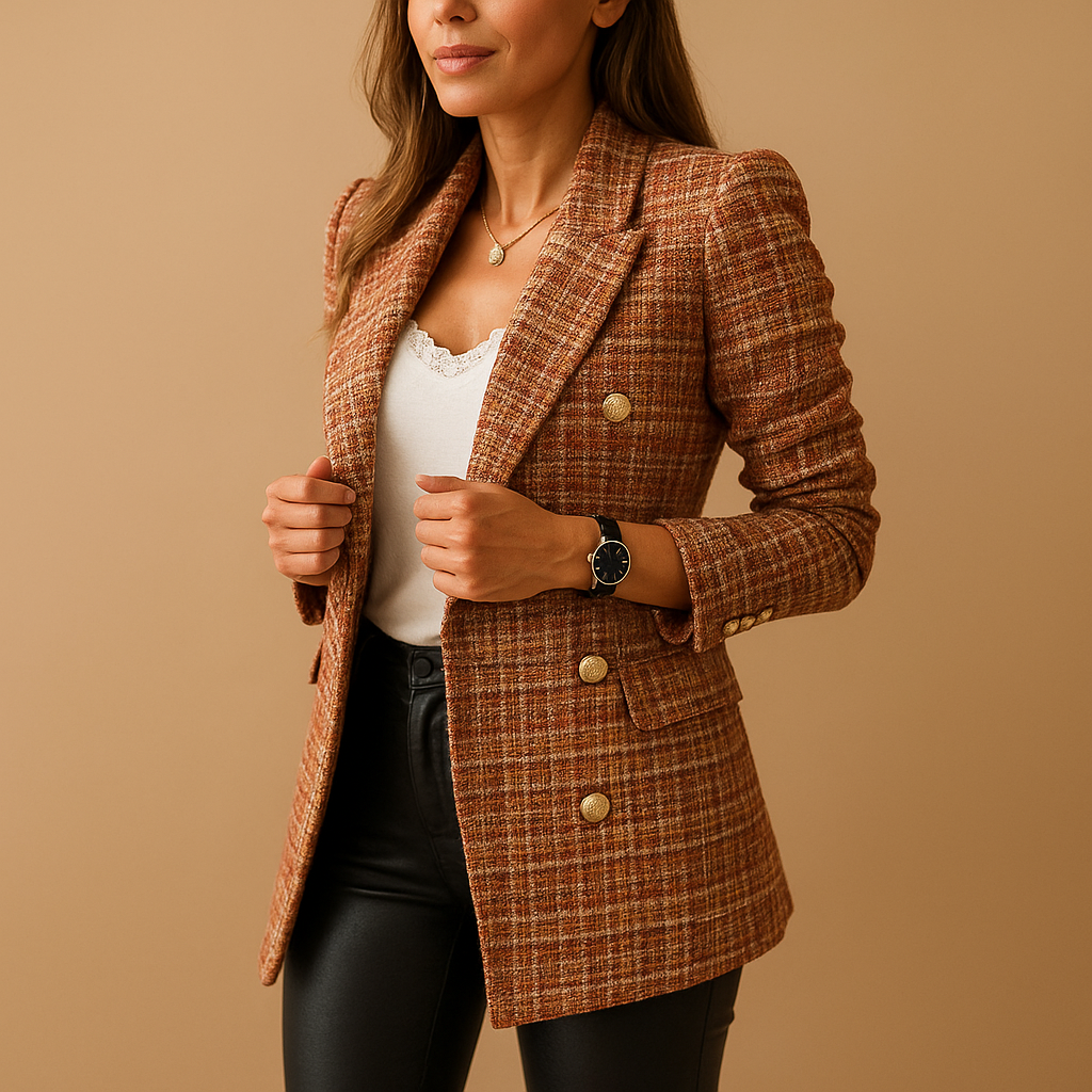 Elegant fitted blazer for women | Maribel - Nocini