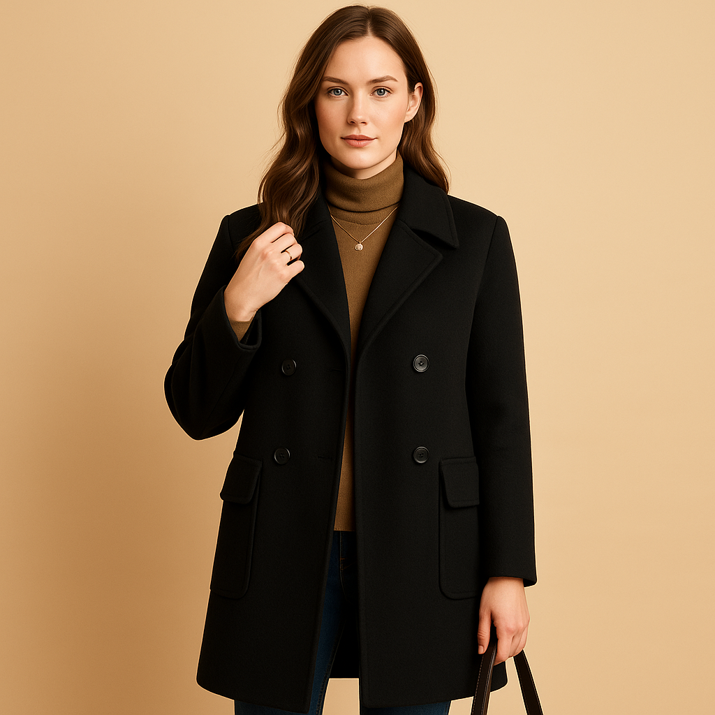 Classic Women's Winter Long Coat Harper - Nocini