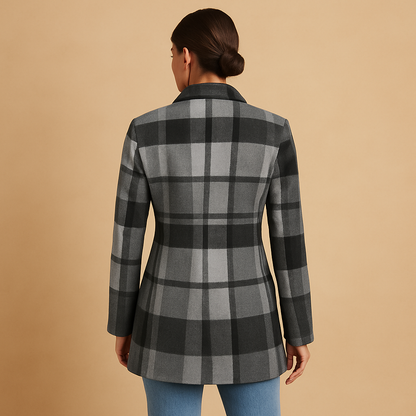 Women’s elegant open-front blazer with a flattering silhouette and breathable lining, ideal for work, casual days and evening wear.