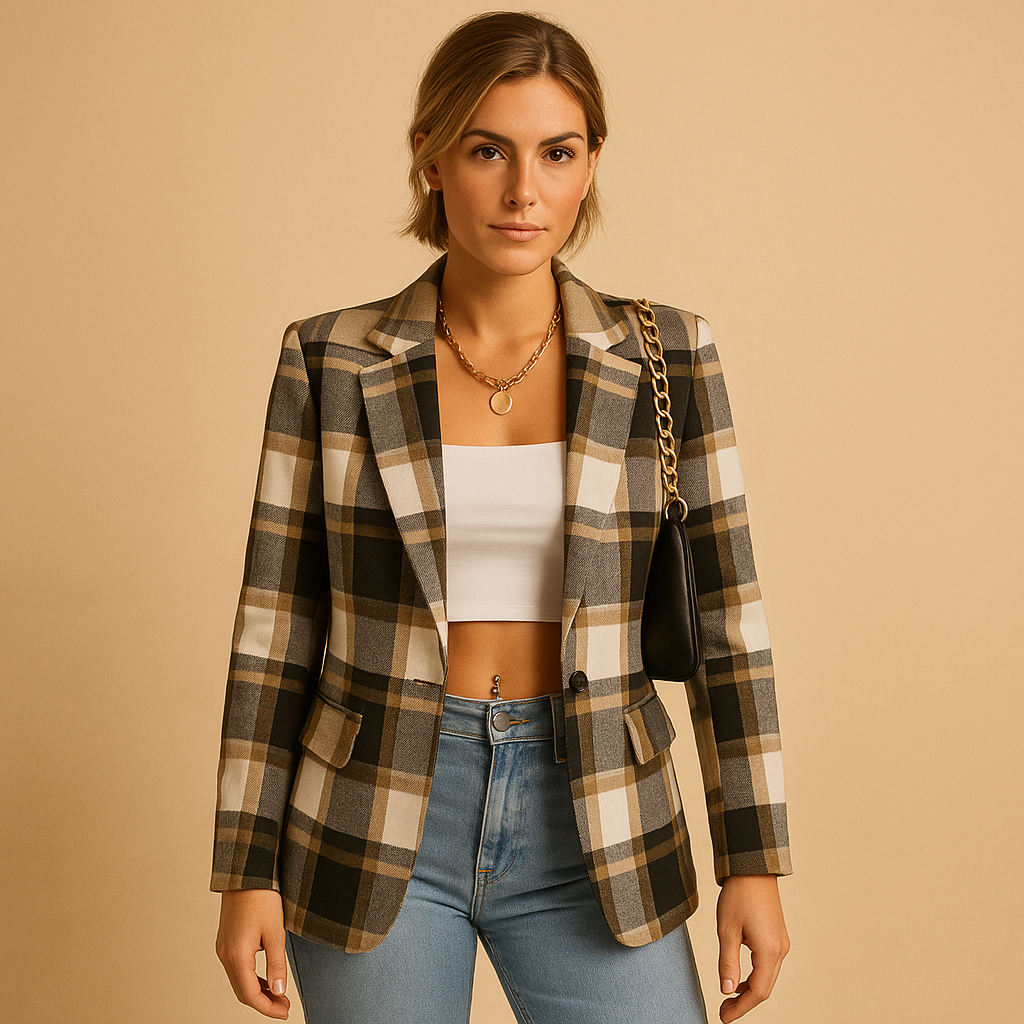 Chic Open Front Jacket for Women - Nocini