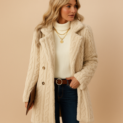 Stylish Fit Women's Winter Parka Coat - Nocini