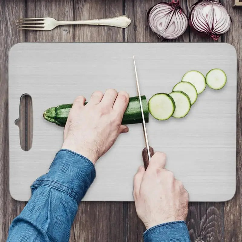 Modern Brushed Metal Cutting Board