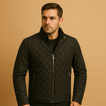Men’s elegant winter coat with high-quality insulation, designed for warmth, comfort, and timeless style during cold days.