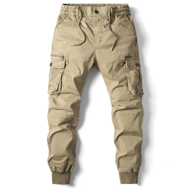 Relaxed Fit Men's Jogger Cargo Pants - Olytrend
