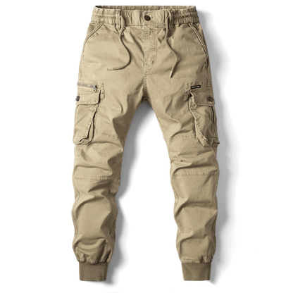 Relaxed Fit Men's Jogger Cargo Pants - Olytrend