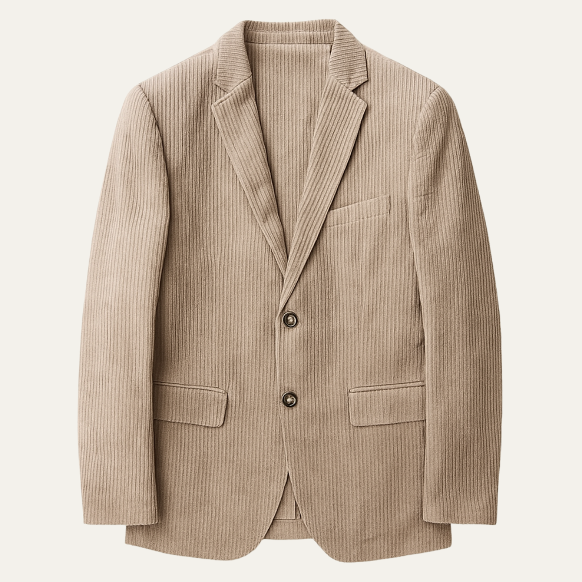Relaxed Fit Mens Corduroy Blazer Jacket - Nocini