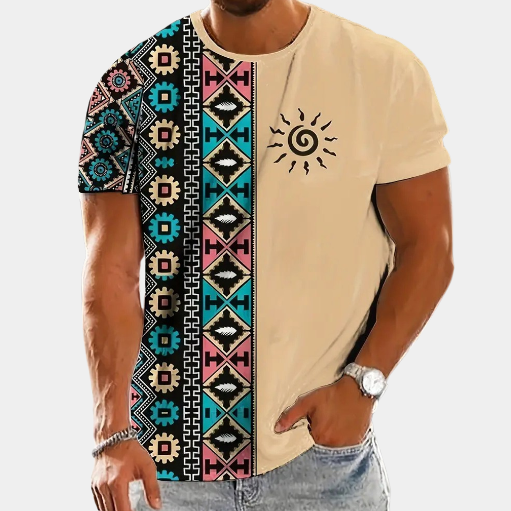 Fashionable Mens Casual Tee - Pexav