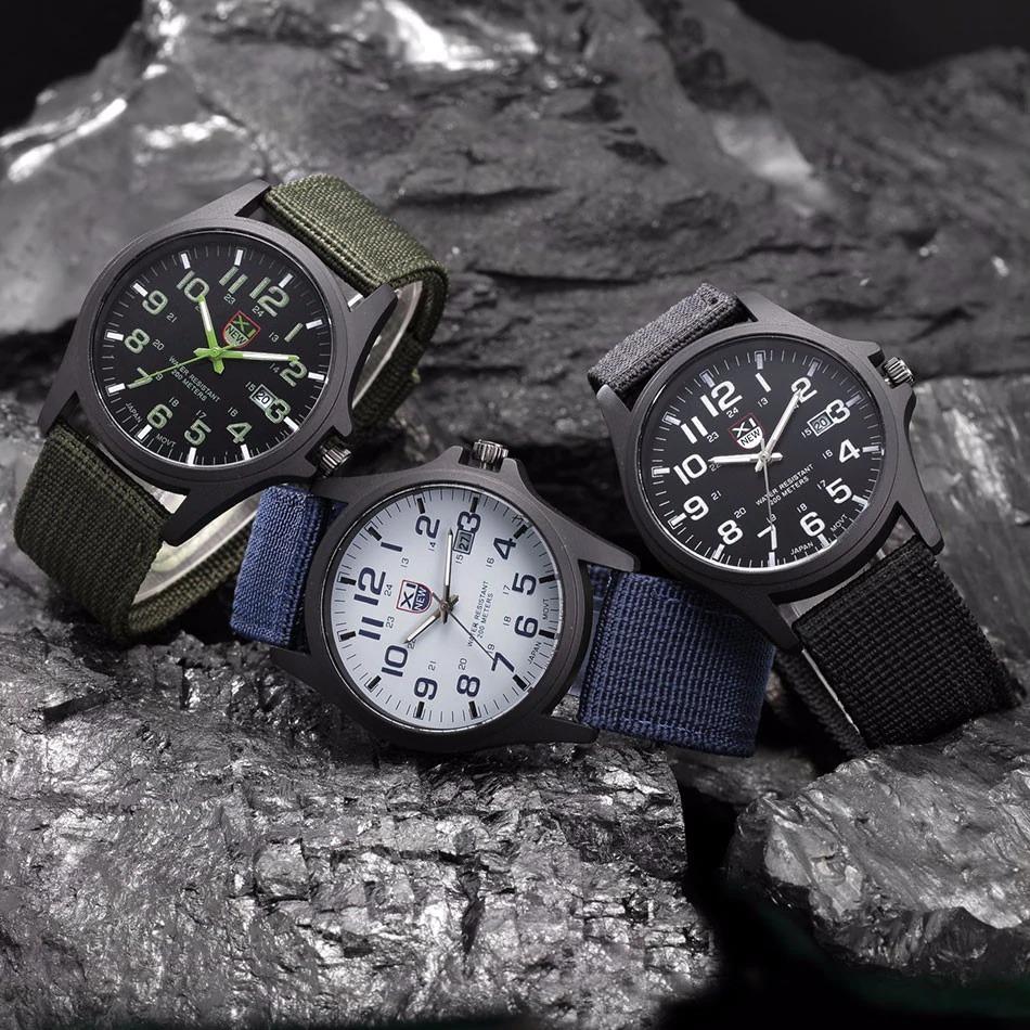 Tough Tactical Watch with Glow-in-Dark Face - Olytrend