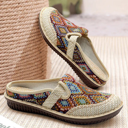 Elsie | Comfortable Women's Slide Mules - Olytrend