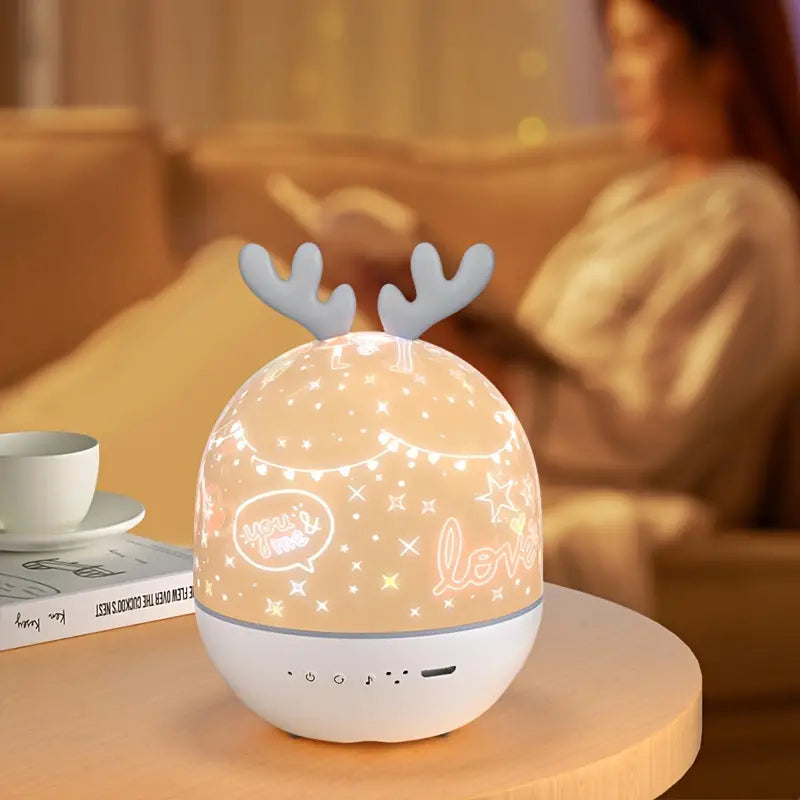 Enchanting Starry Sky Projector - StarrySky-Lamp Deer-Nora Luxe