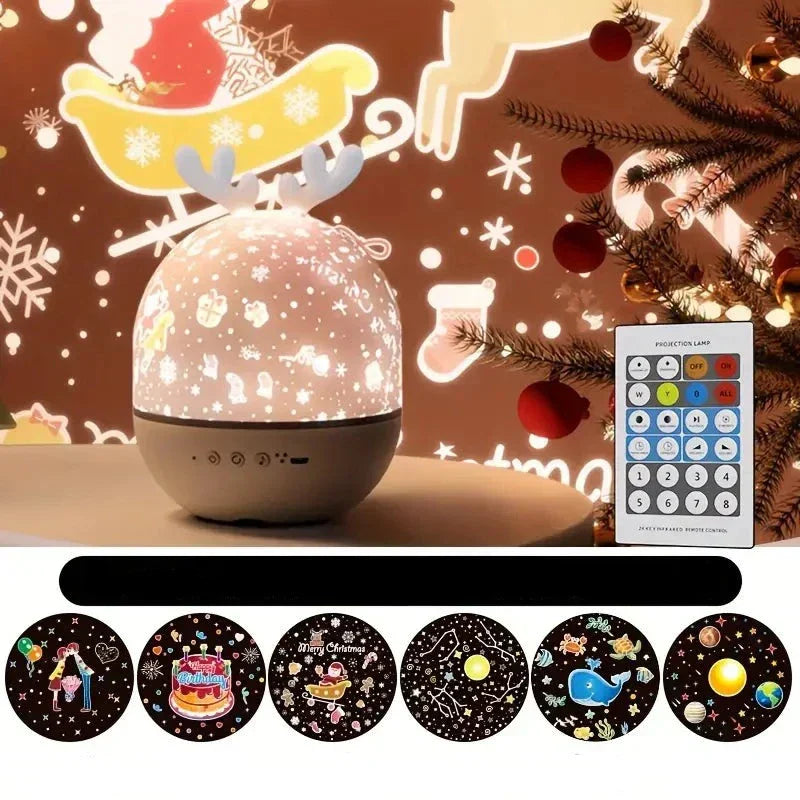Enchanting Starry Sky Projector - StarrySky-Lamp Rabbit-Nora Luxe