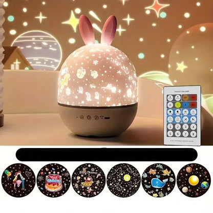 Enchanting Starry Sky Projector - StarrySky-Lamp Rabbit-Nora Luxe