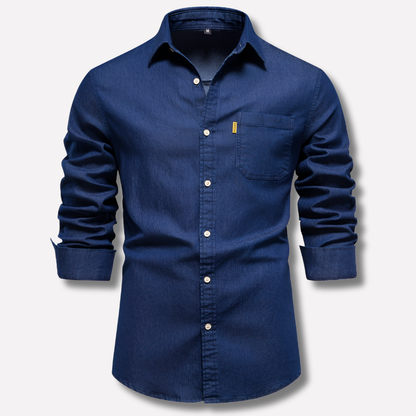 Classic Fit Blue Jeans Shirt