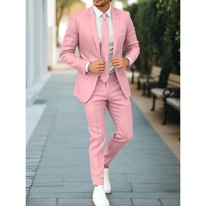 Relaxed Fit Two Piece Suit