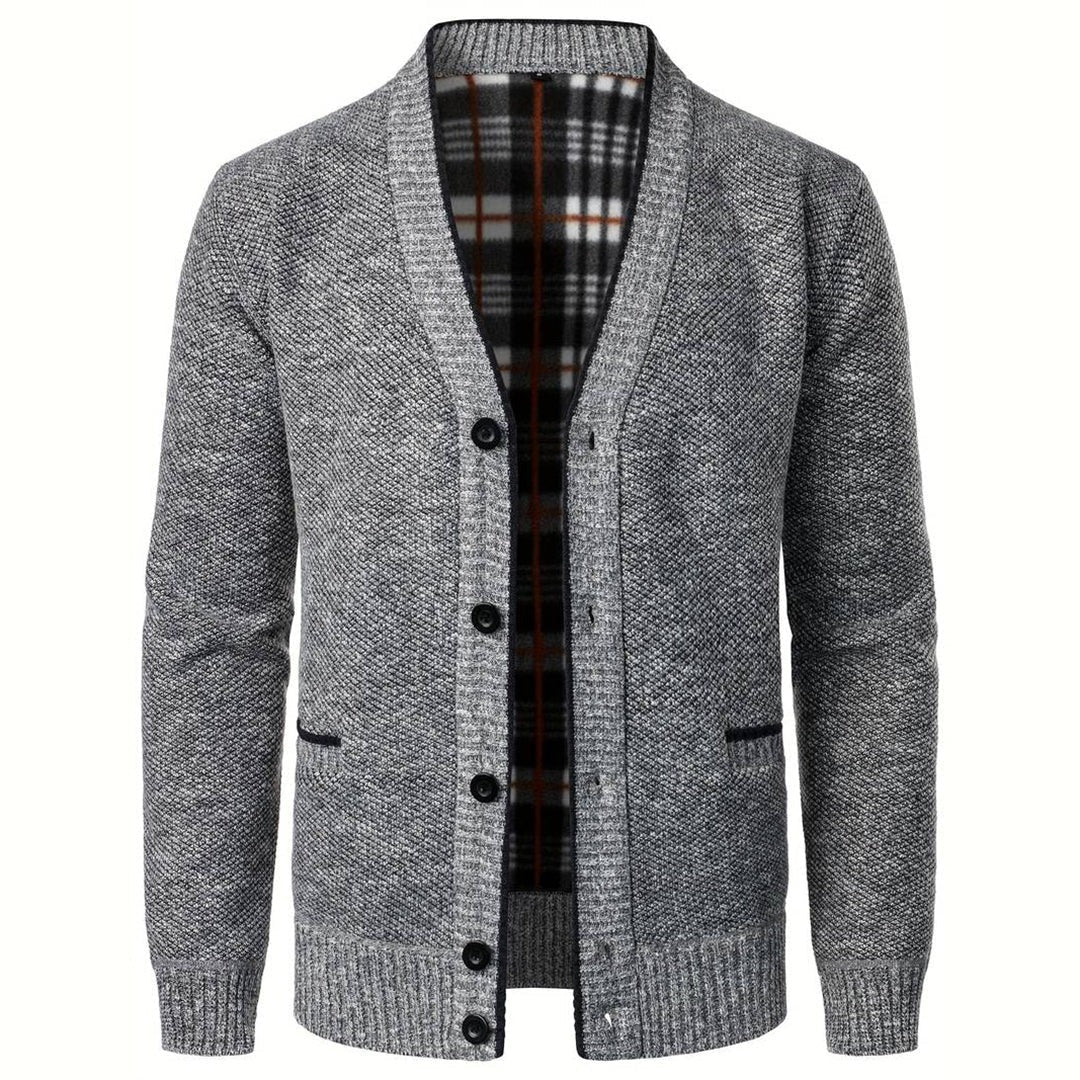 Classic Men's Open Front Sweater - Olytrend