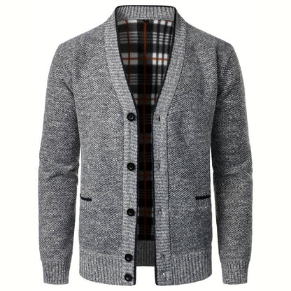 Classic Men's Open Front Sweater - Olytrend